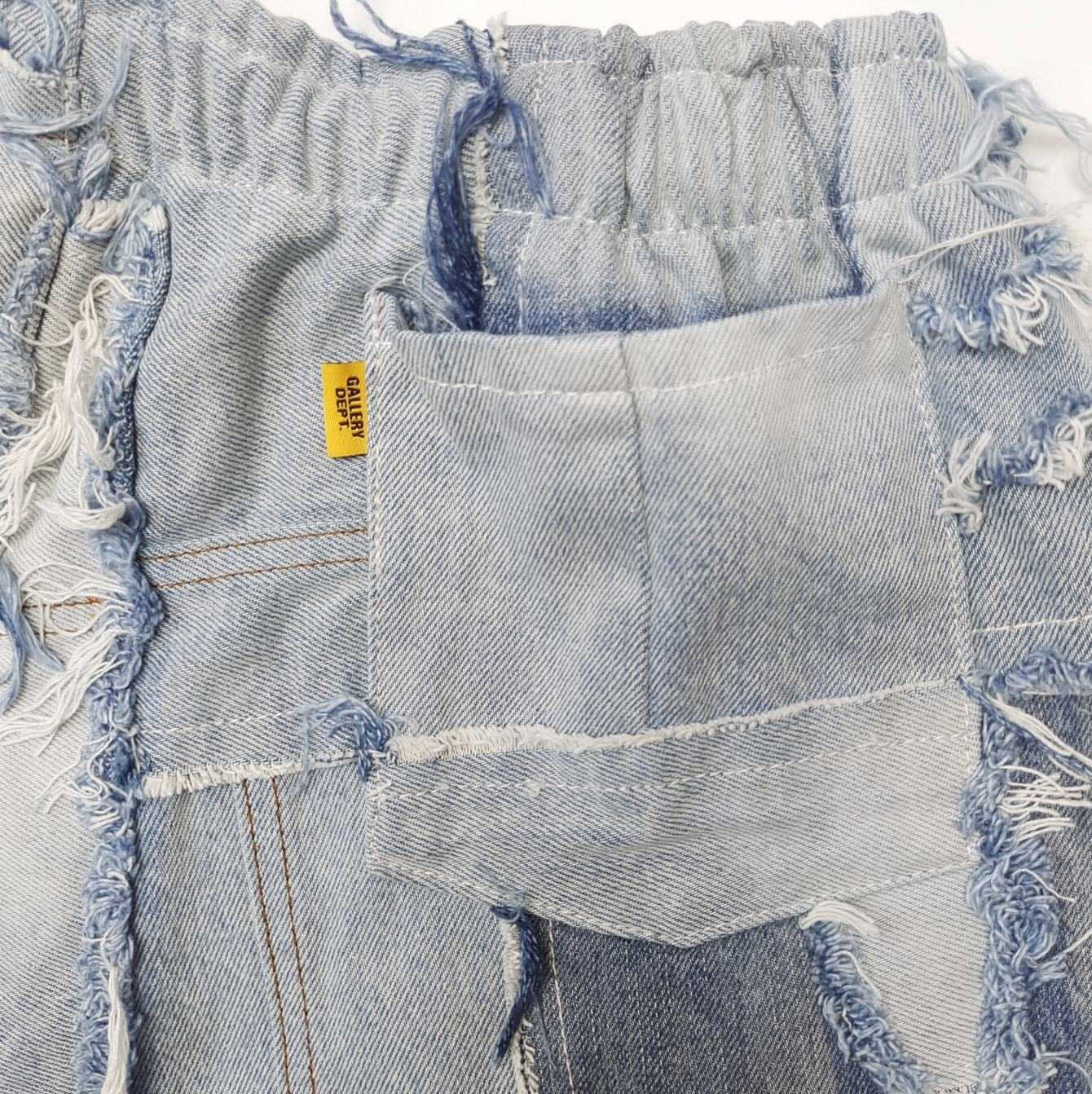 Gallery Dept. Recycled Denim Zuma Short 'Indigo' - FashionPlug