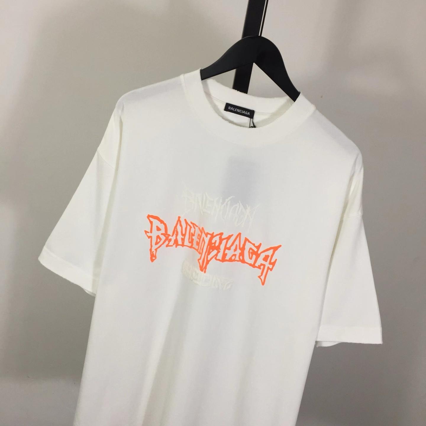 Balenciaga Cotton T-Shirt Medium Fit - FashionPlug
