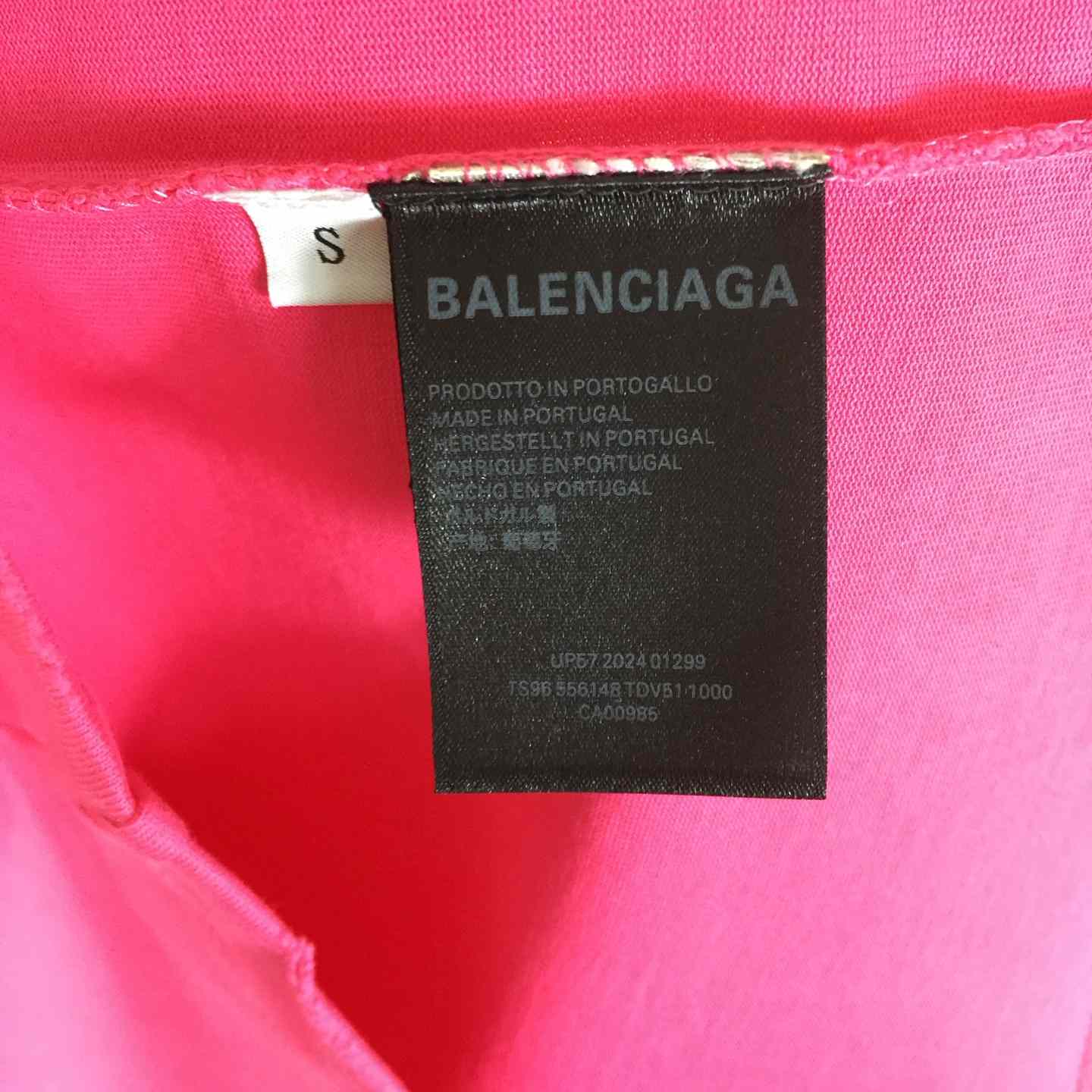 Balenciaga Cotton T-Shirt Medium Fit - FashionPlug