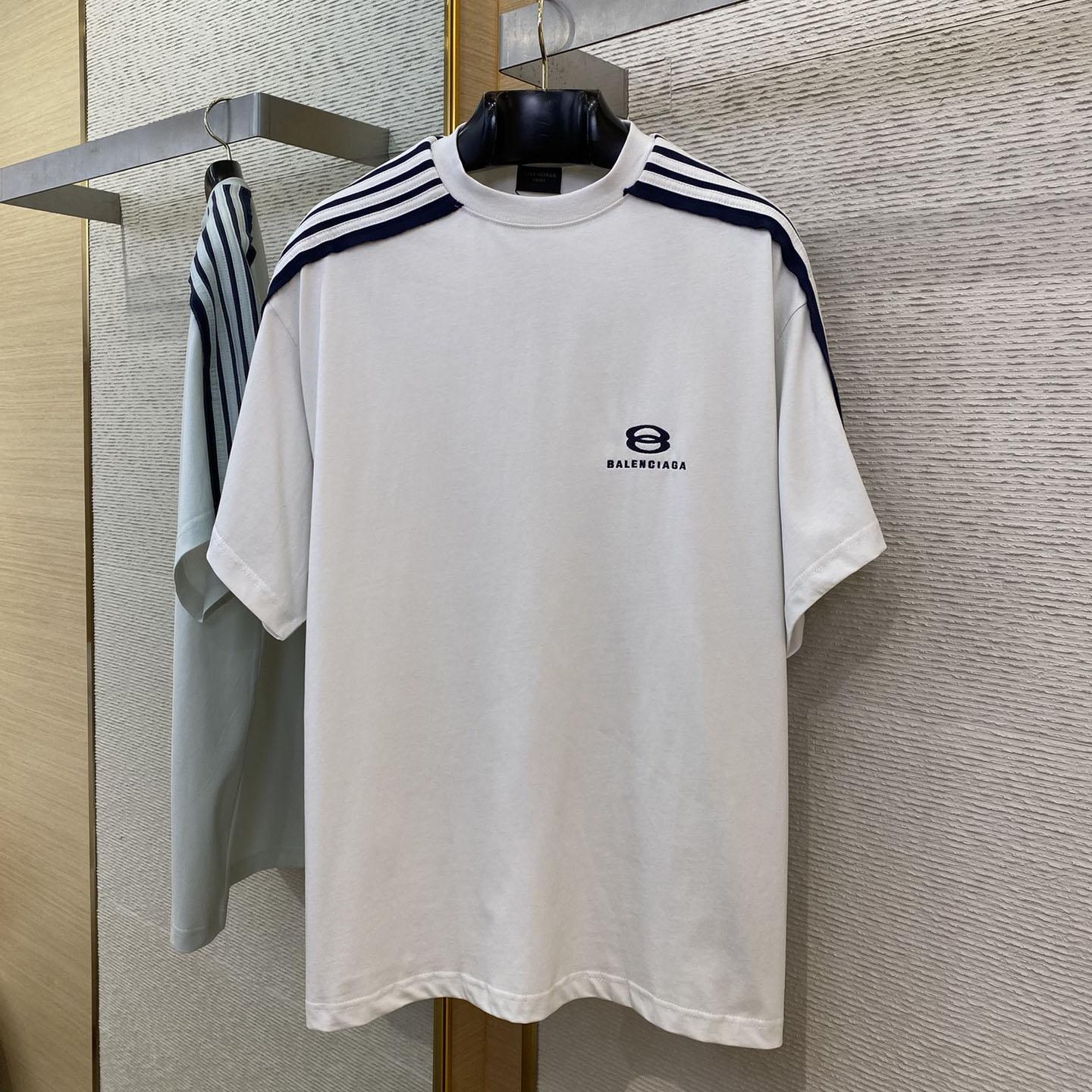 Balenciaga Unity Sports Icon Oversized T-Shirt In Dirty White - FashionPlug