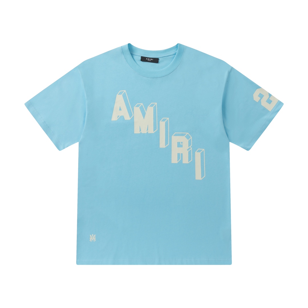 Amiri Flocked Hockey Skater Tee - FashionPlug