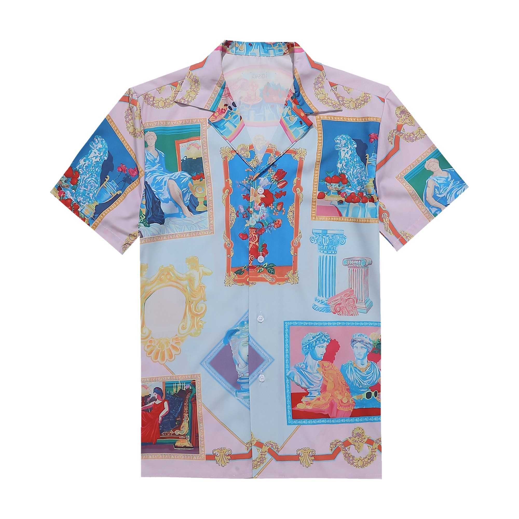 Versace Silk Shirt And Short - FashionPlug
