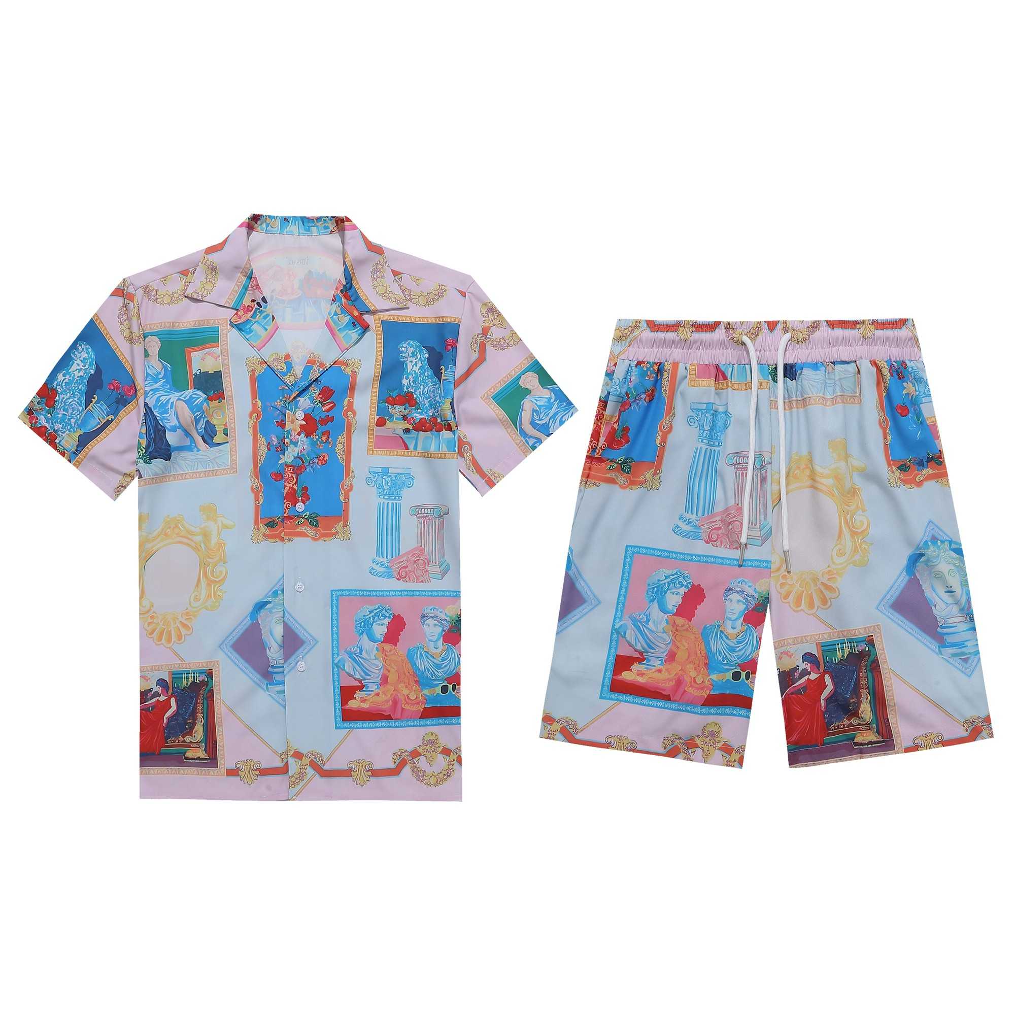 Versace Silk Shirt And Short - FashionPlug