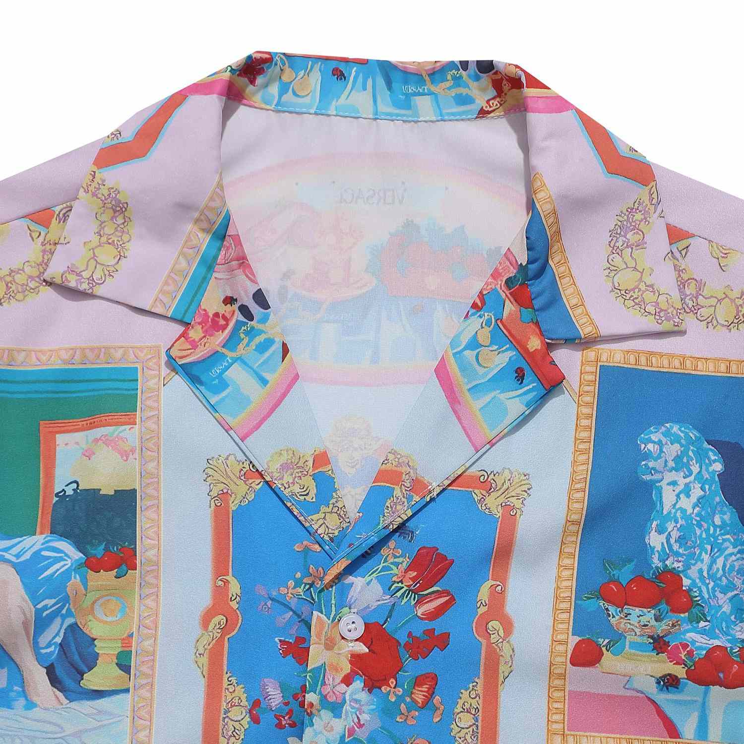 Versace Silk Shirt And Short - FashionPlug