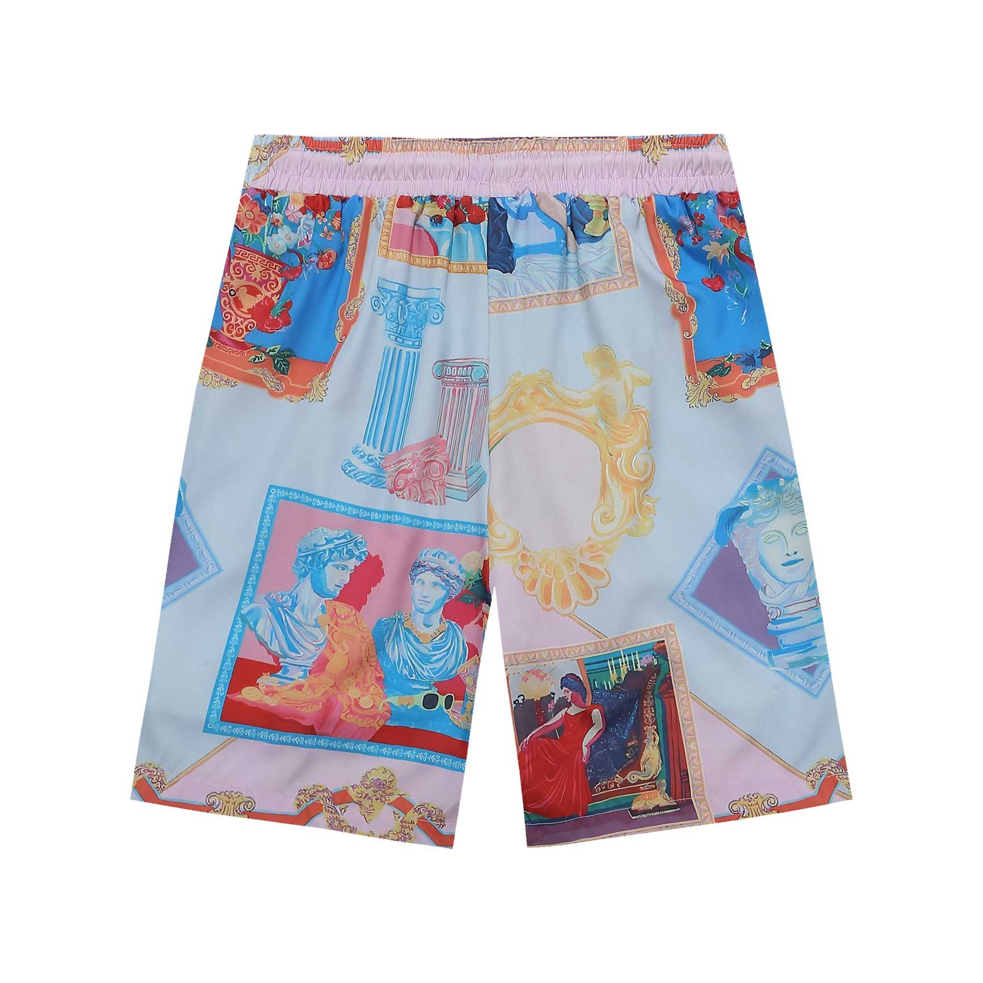 Versace Silk Shirt And Short - FashionPlug