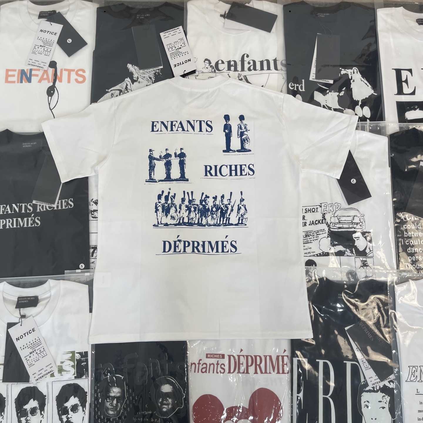 Enfants Riches Déprimés Honor Guard Cavalry Short Sleeved - FashionPlug