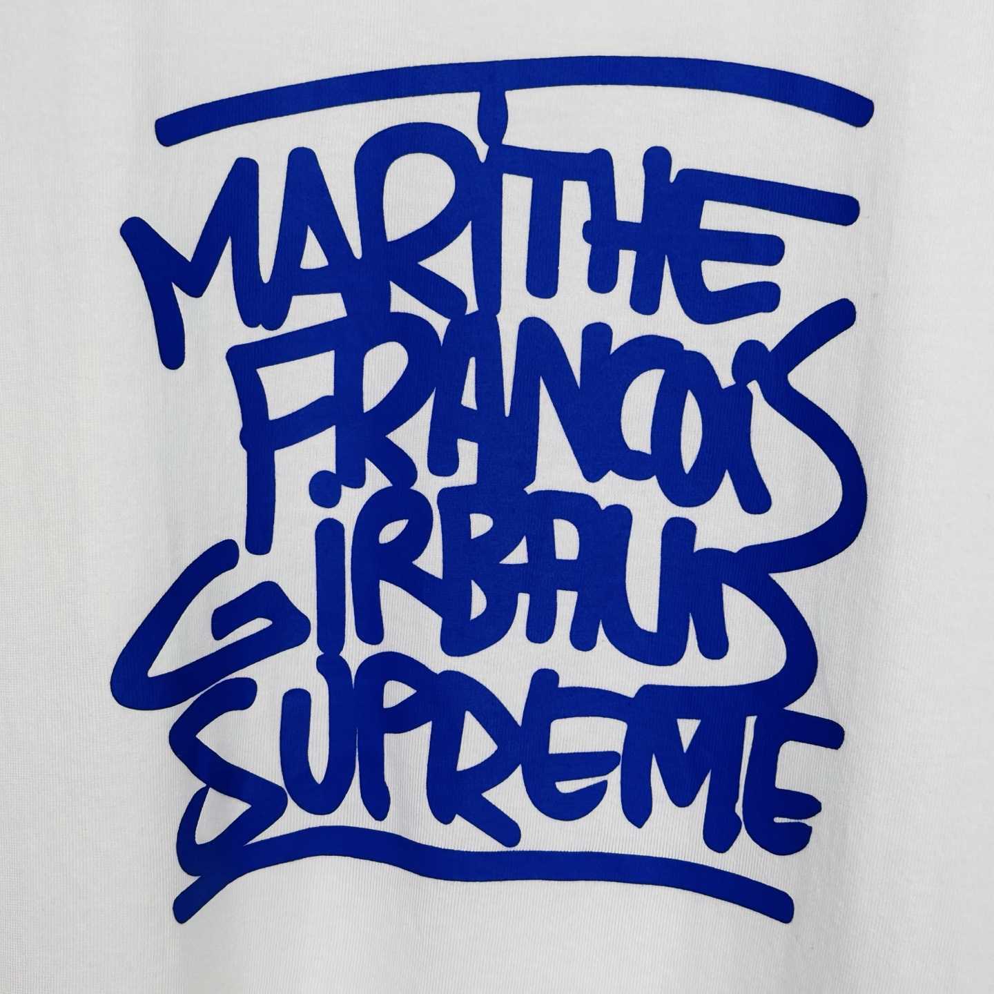 Supreme x Martithé + François Girbaud Tee 'White' - FashionPlug
