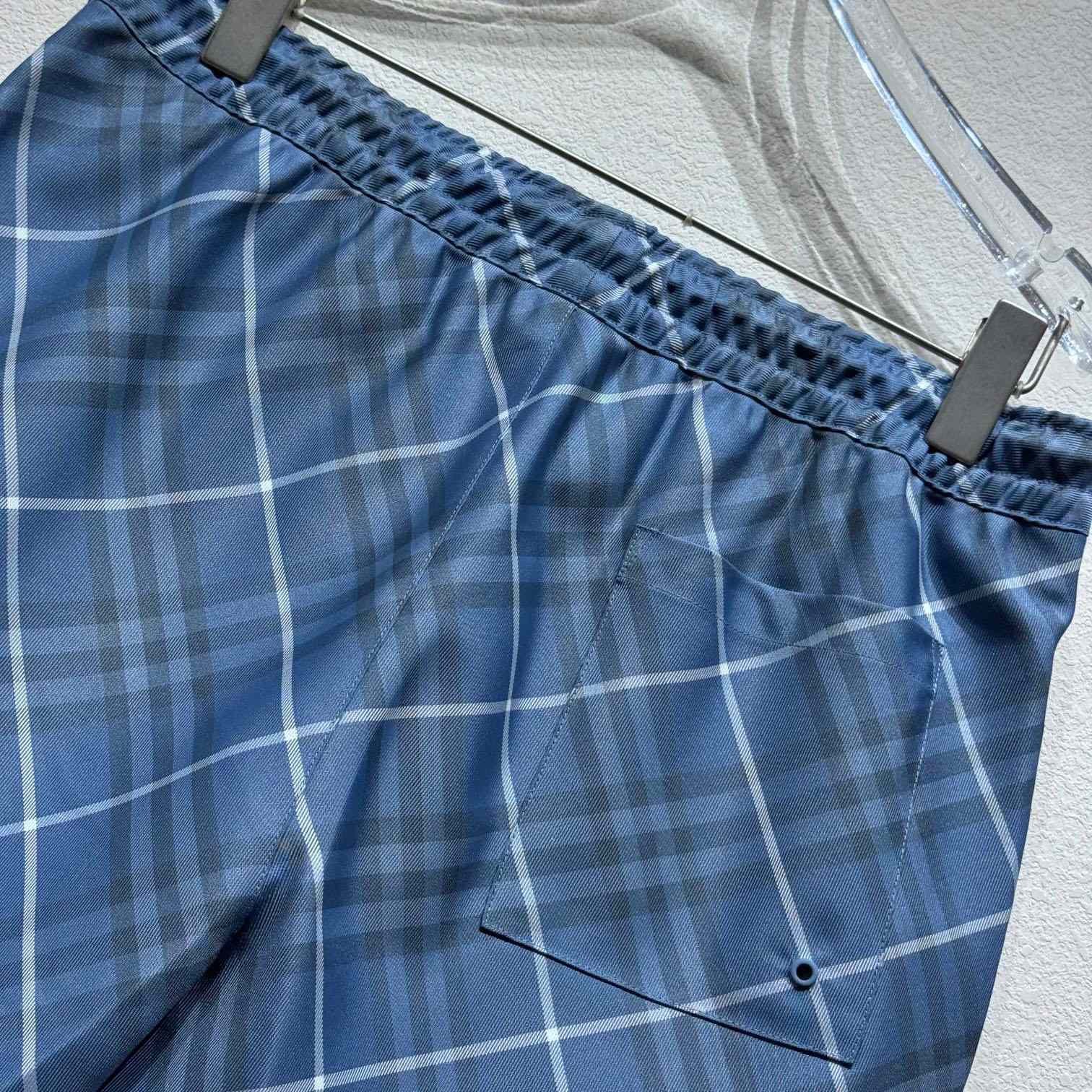 Burberry Check Swim Shorts - FashionPlug