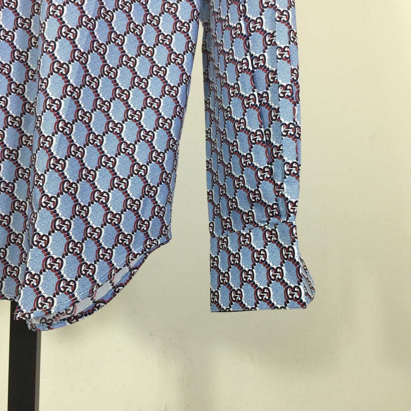 Gucci Printed Cotton Shirt  - FashionPlug