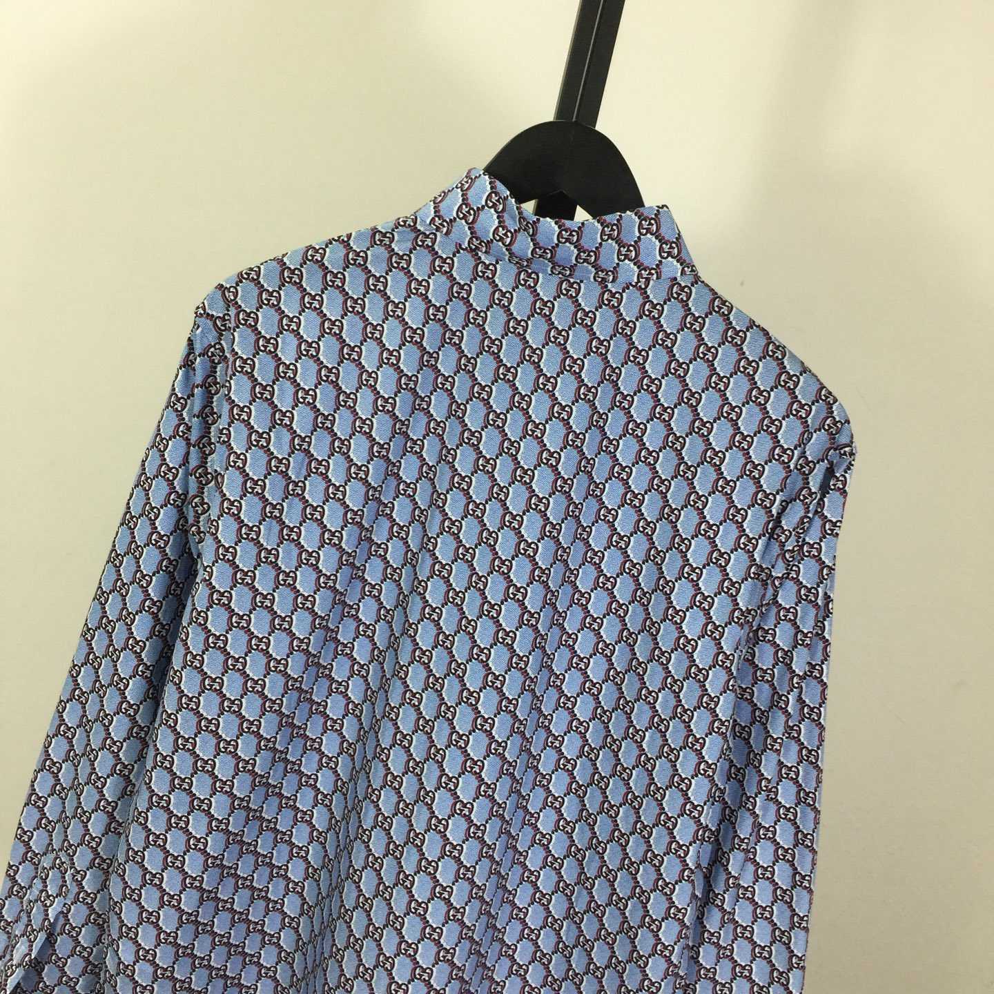 Gucci Printed Cotton Shirt  - FashionPlug