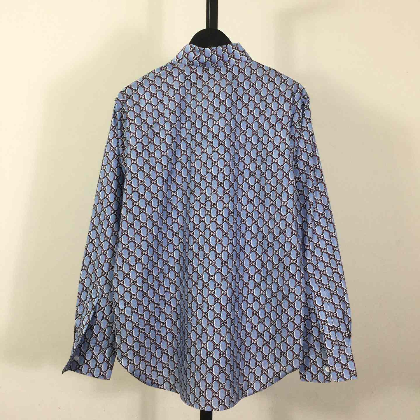 Gucci Printed Cotton Shirt  - FashionPlug