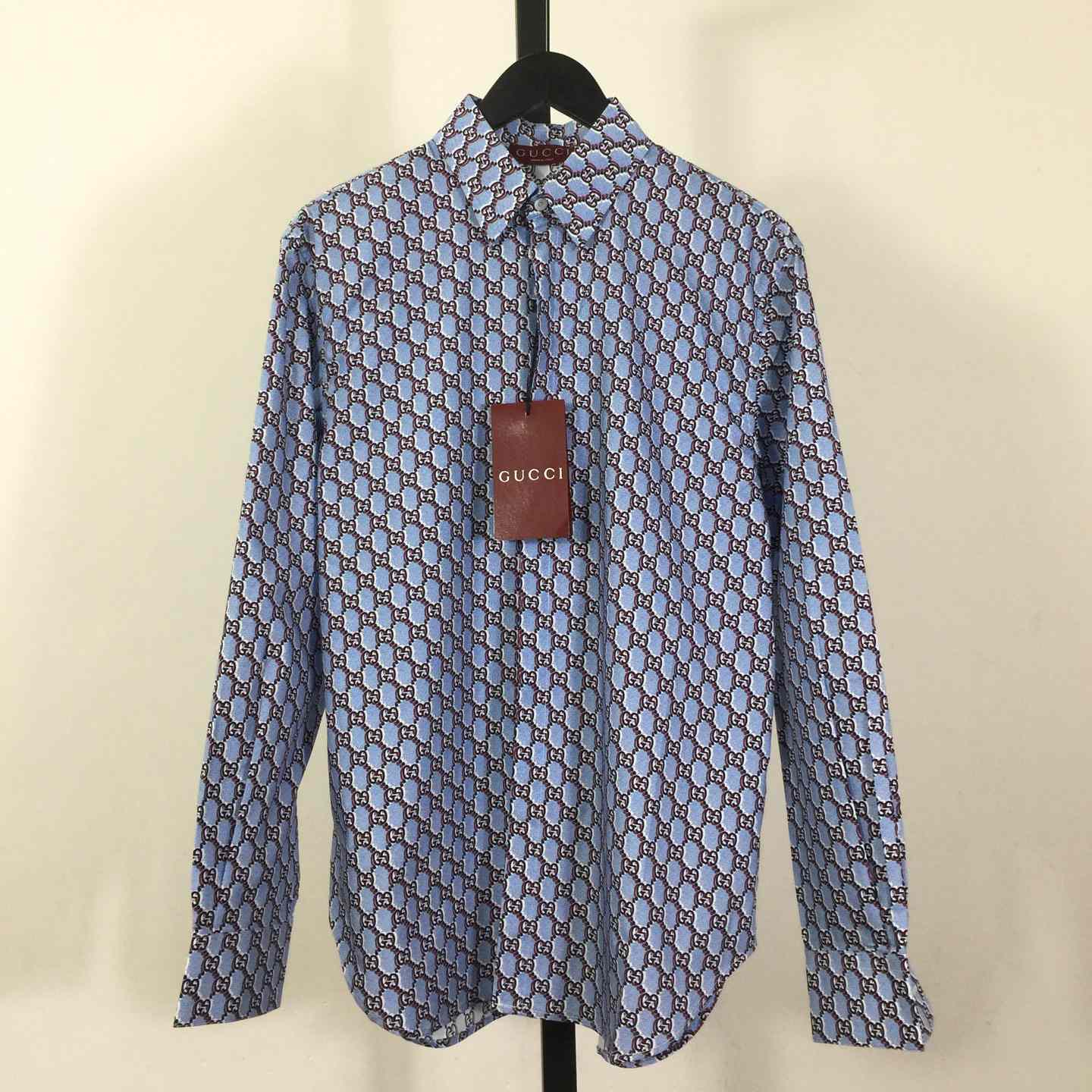 Gucci Printed Cotton Shirt  - FashionPlug
