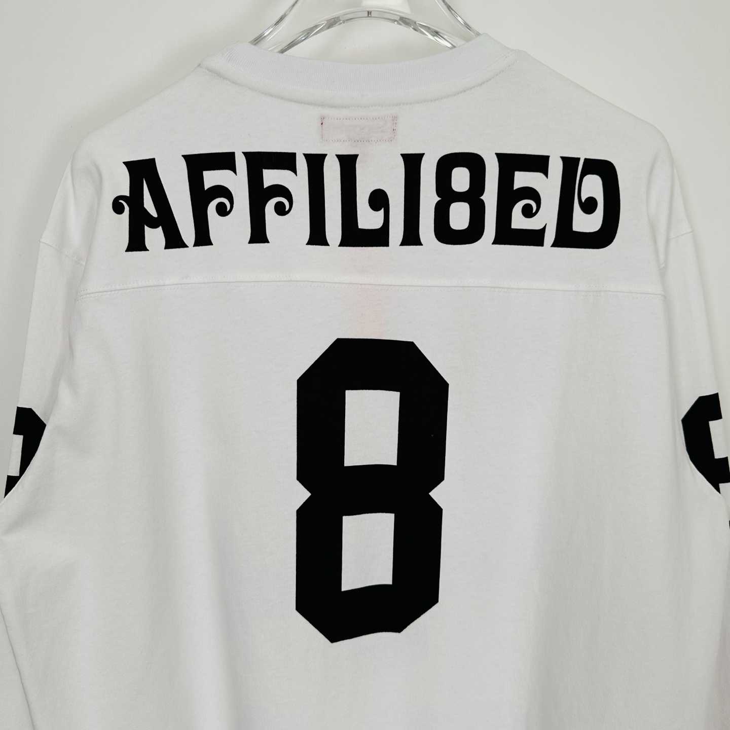 Supreme Affiliated L/S Football Top White - FashionPlug