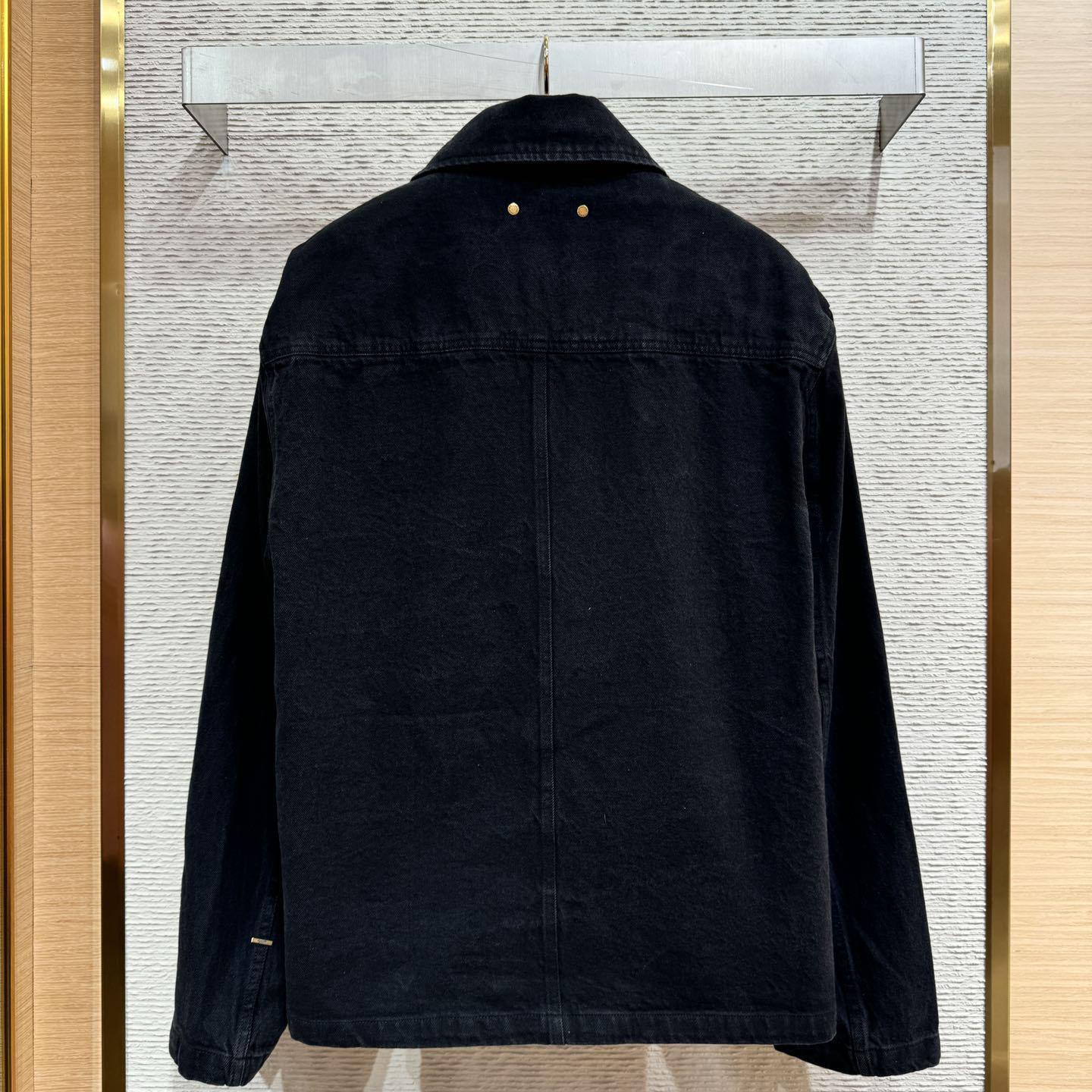 Louis Vuitton Workwear Denim Jacket   1AFVA6 - FashionPlug