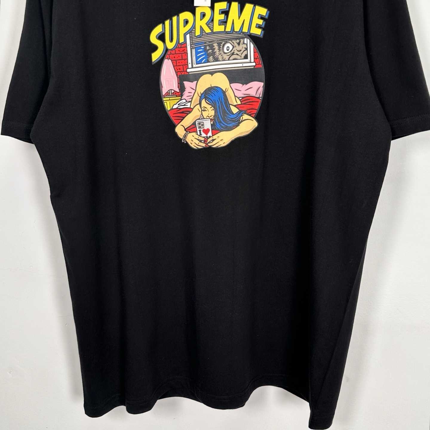 Supreme Bedroom Tee 'Black' - FashionPlug