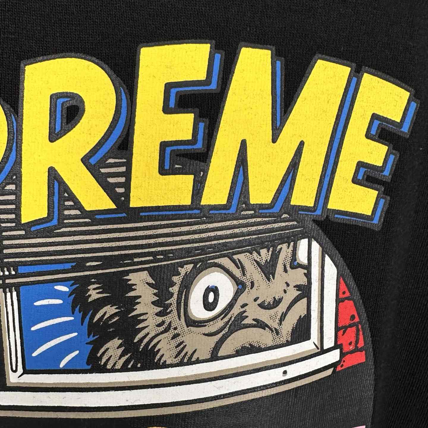Supreme Bedroom Tee 'Black' - FashionPlug