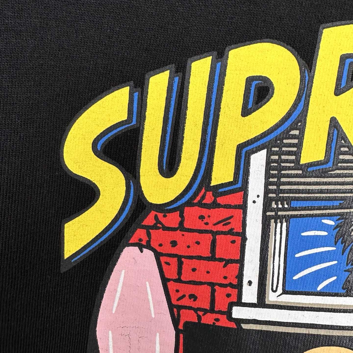 Supreme Bedroom Tee 'Black' - FashionPlug