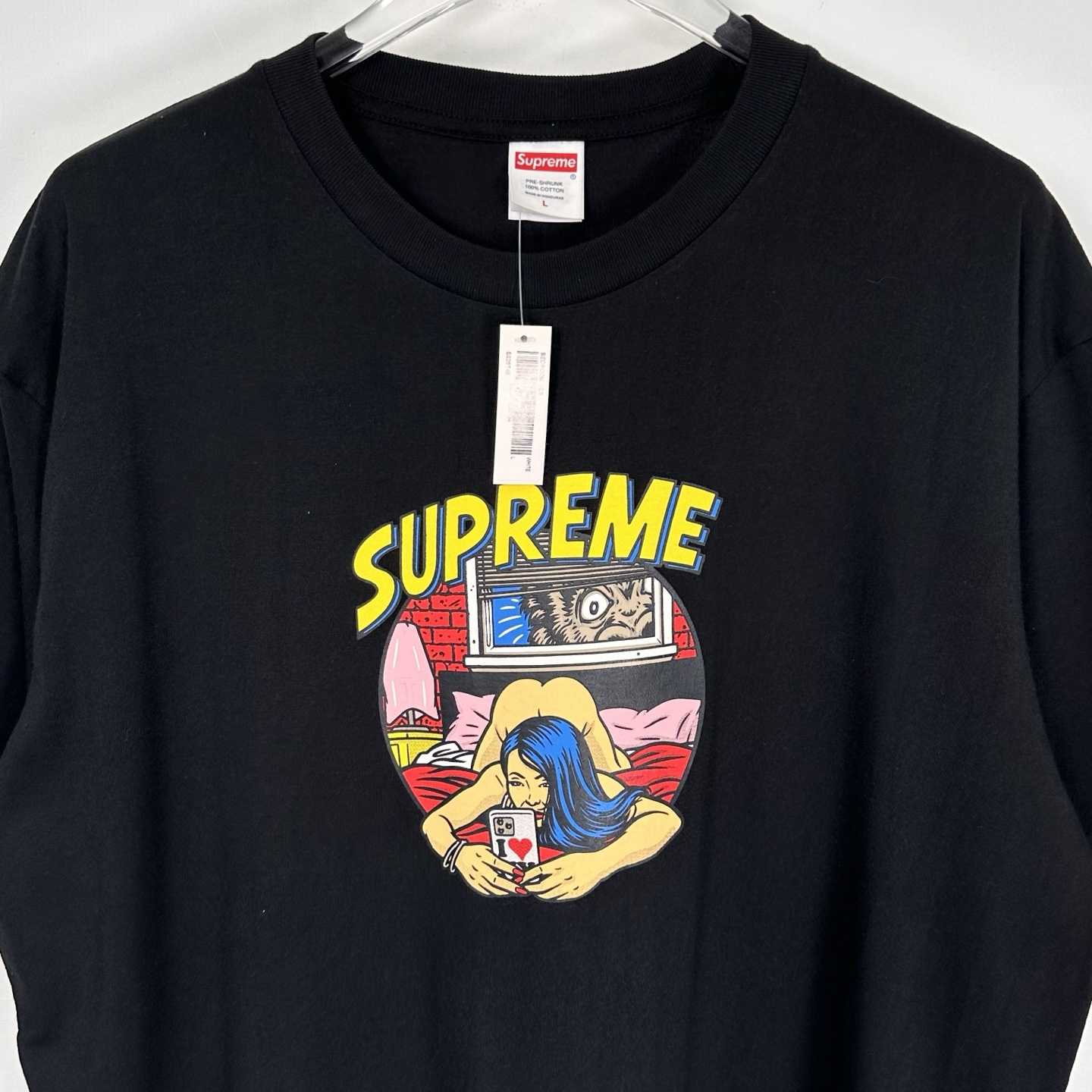 Supreme Bedroom Tee 'Black' - FashionPlug