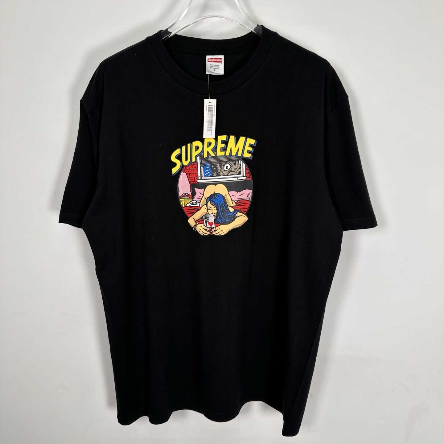 Supreme Bedroom Tee 'Black' - FashionPlug