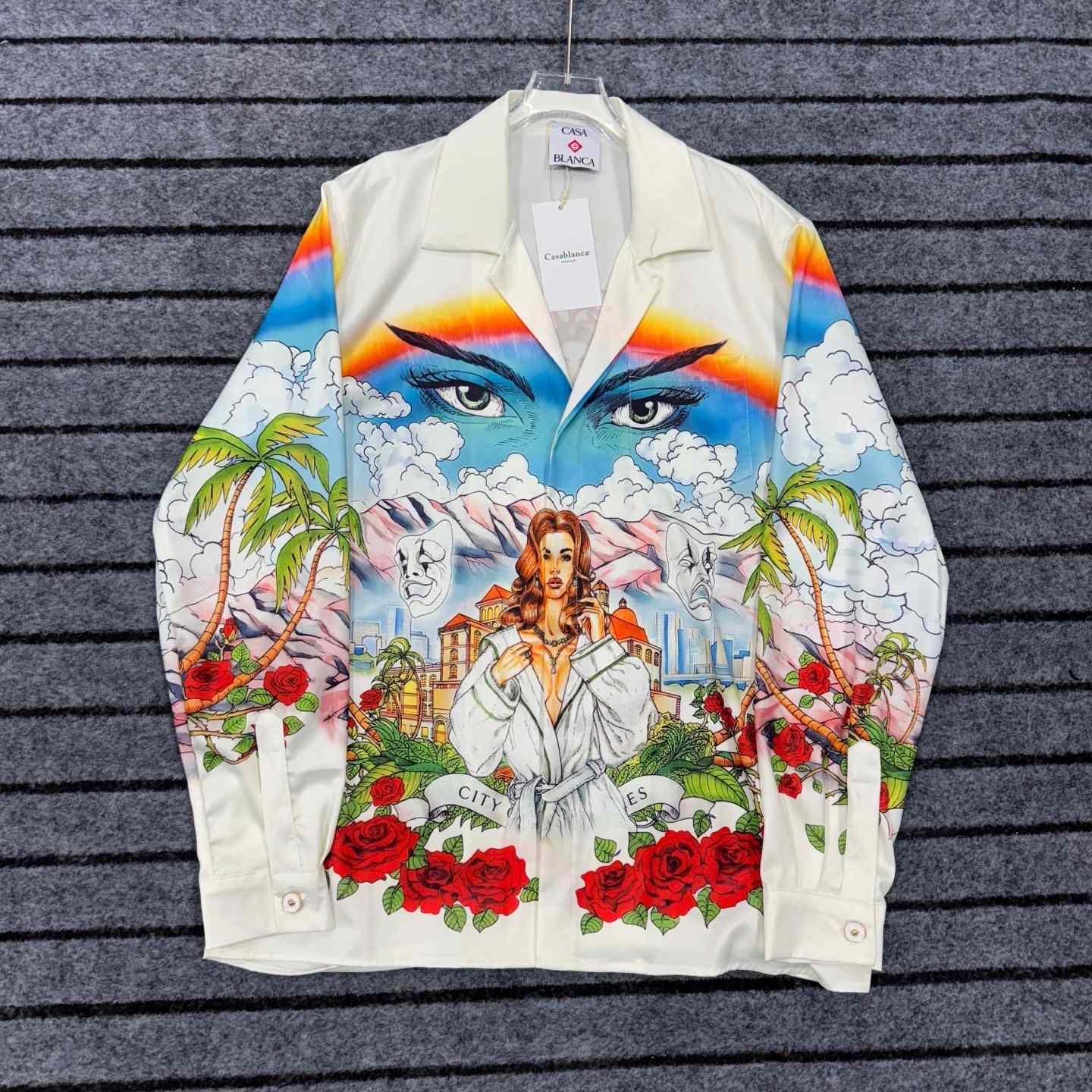 Casablanca Graphic-print Shirt - FashionPlug