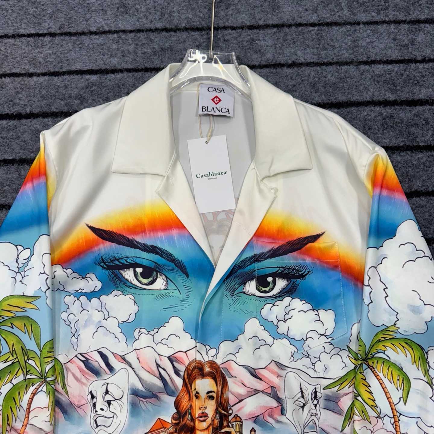 Casablanca Graphic-print Shirt - FashionPlug