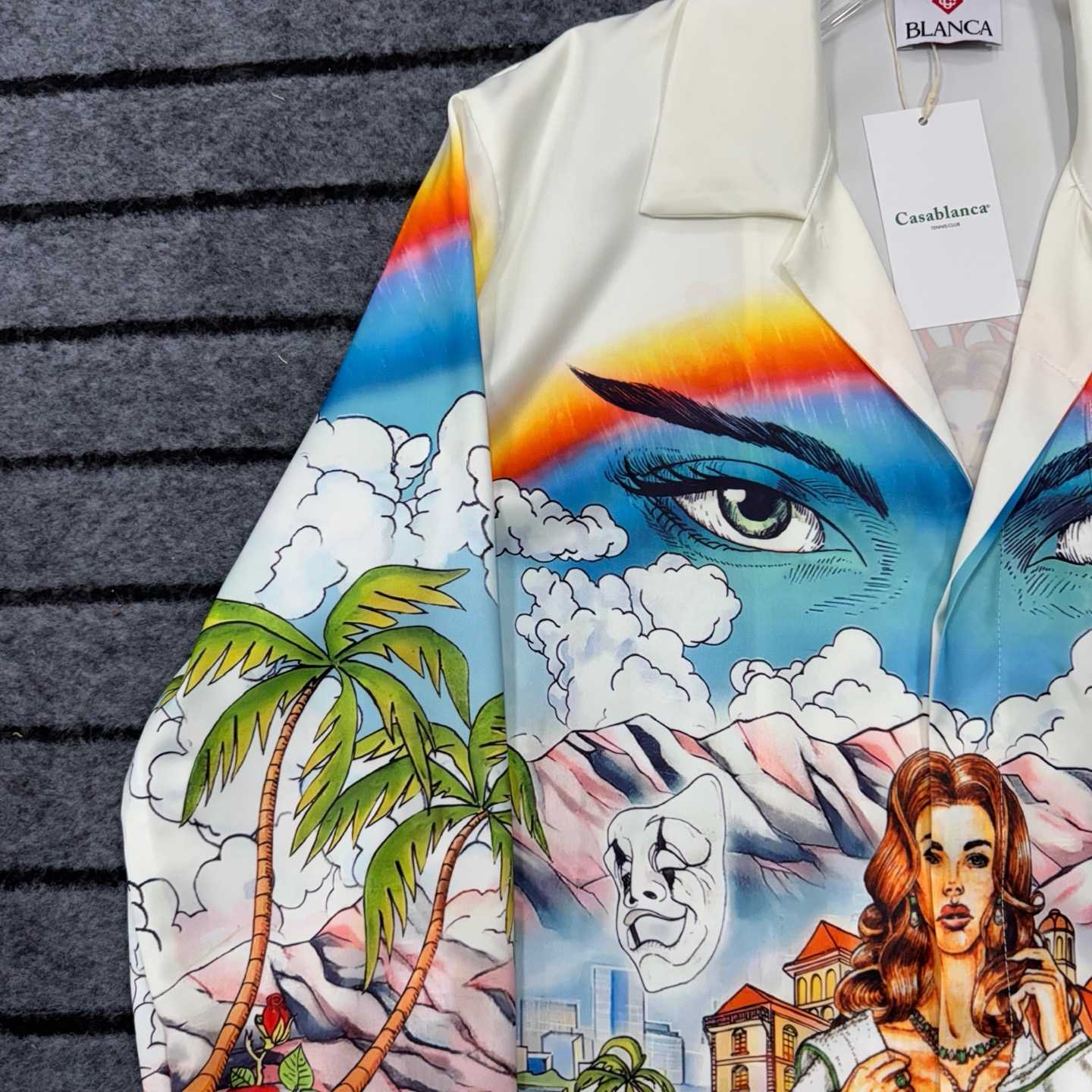 Casablanca Graphic-print Shirt - FashionPlug