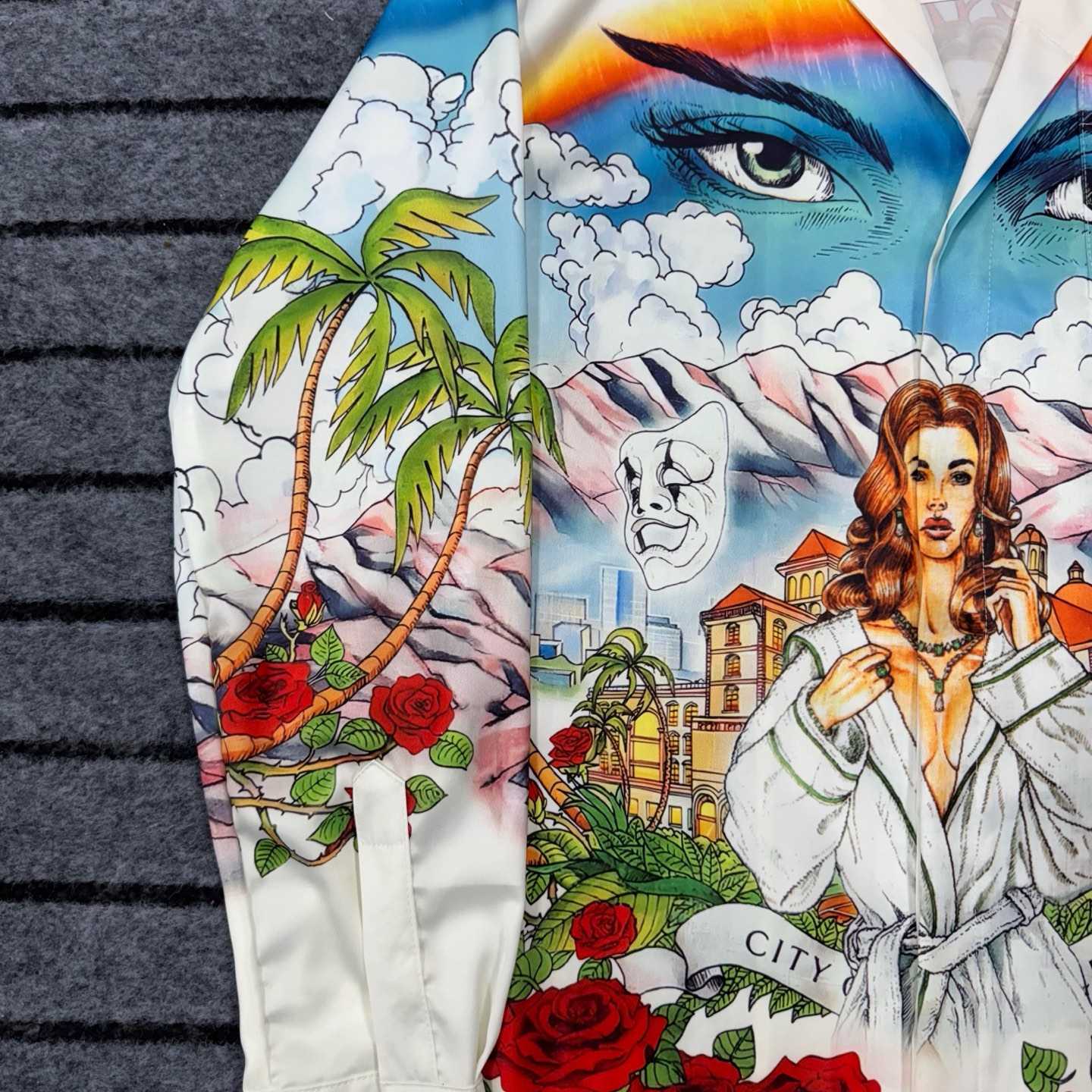 Casablanca Graphic-print Shirt - FashionPlug