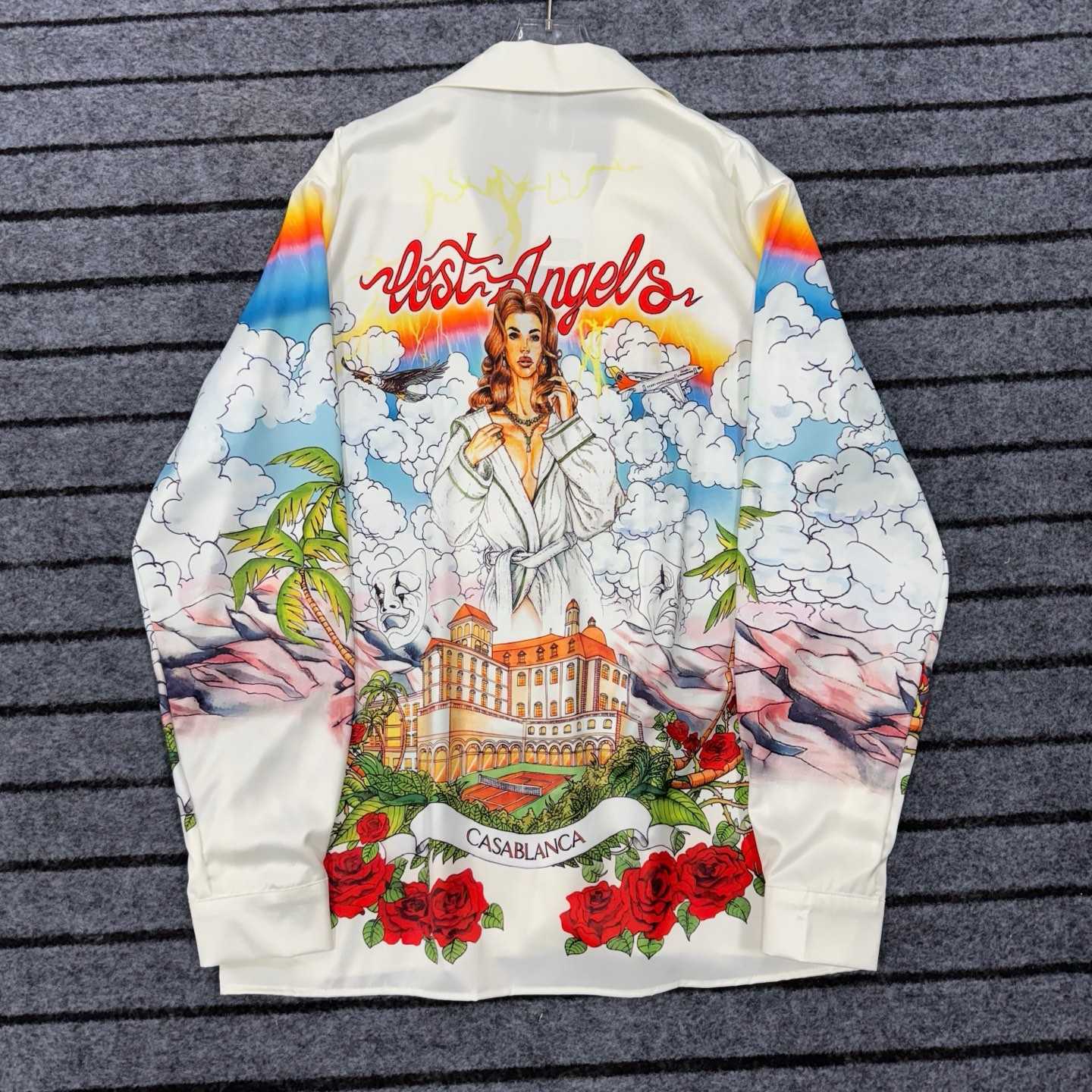 Casablanca Graphic-print Shirt - FashionPlug