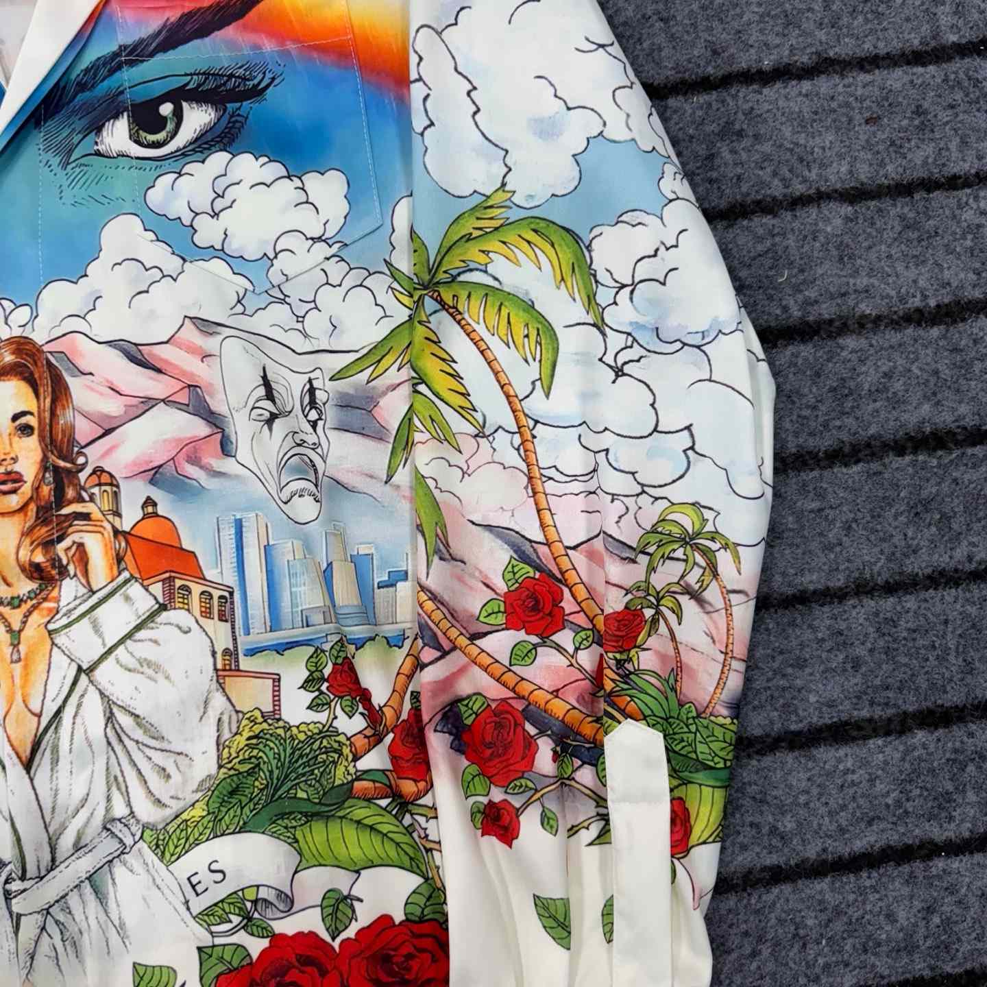 Casablanca Graphic-print Shirt - FashionPlug