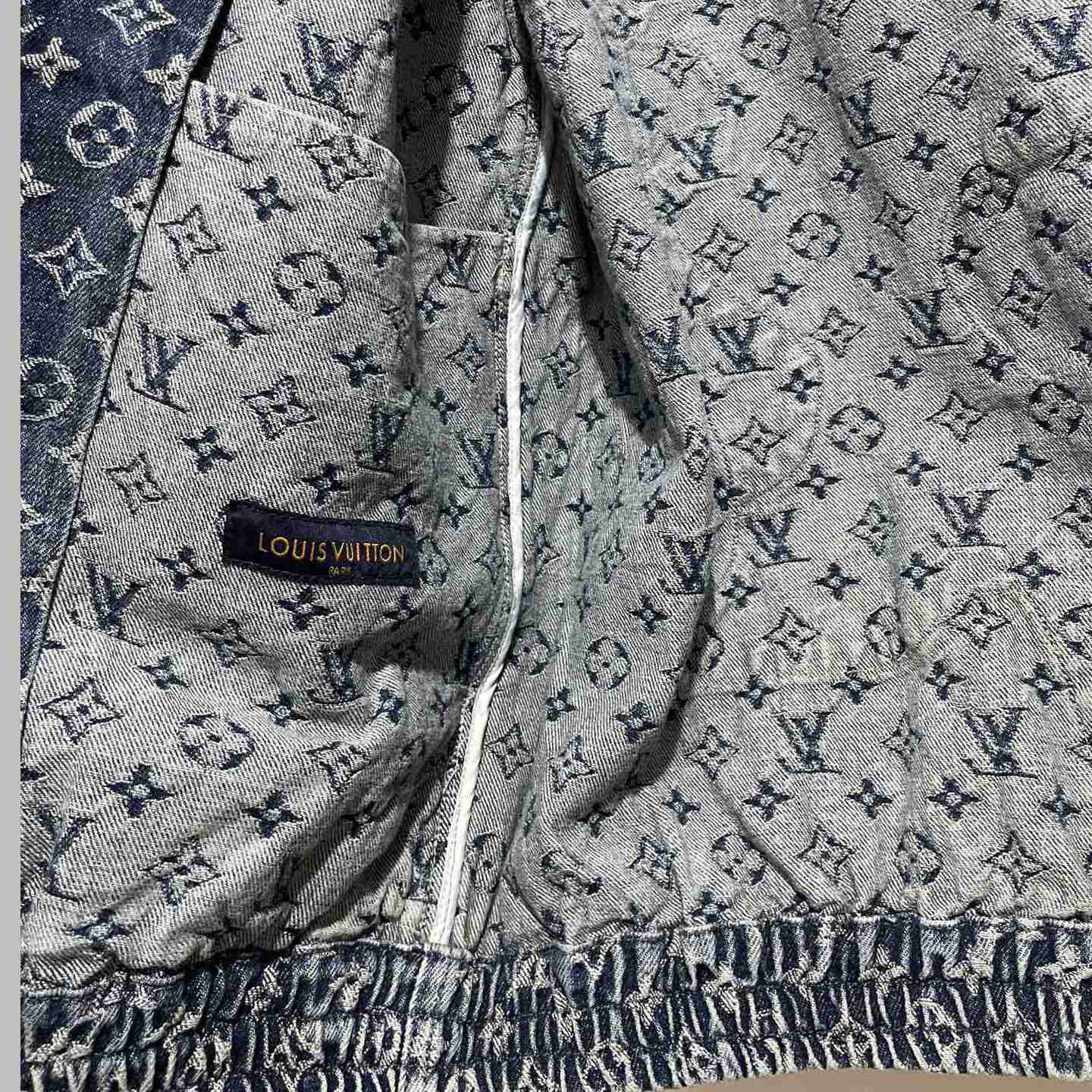 Louis Vuitton x Nigo Denim Jacket - FashionPlug