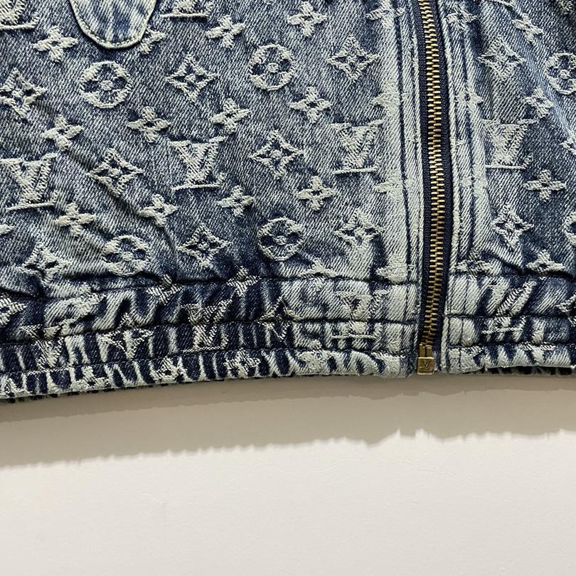 Louis Vuitton x Nigo Denim Jacket - FashionPlug