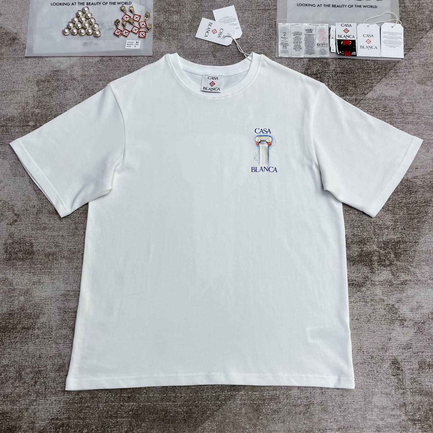 Casablanca La Colonne T-Shirt   C955 - FashionPlug