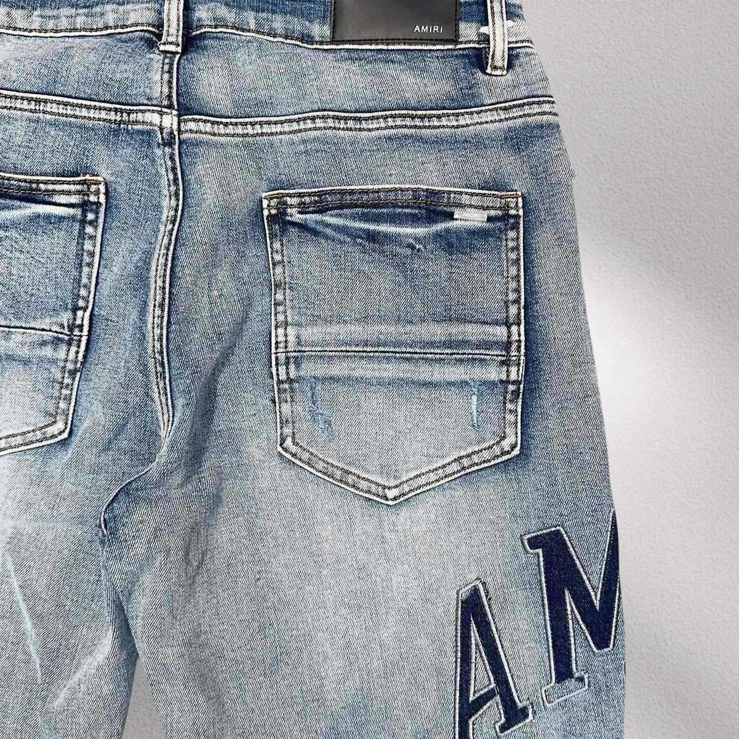 Amiri Denim Shorts     8008 - FashionPlug