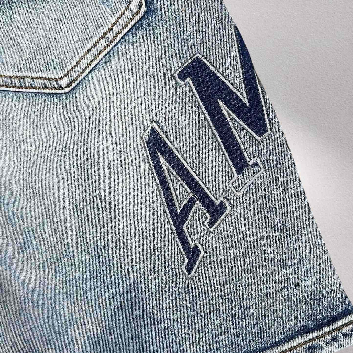 Amiri Denim Shorts     8008 - FashionPlug