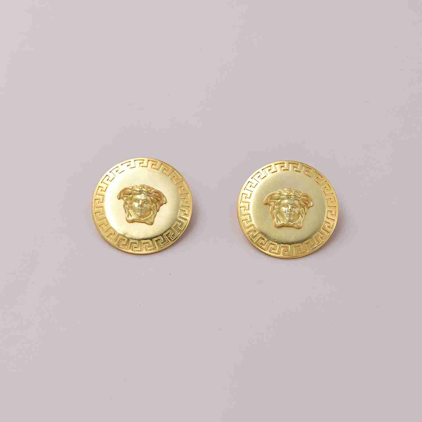 Versace Medusa Earrings - FashionPlug