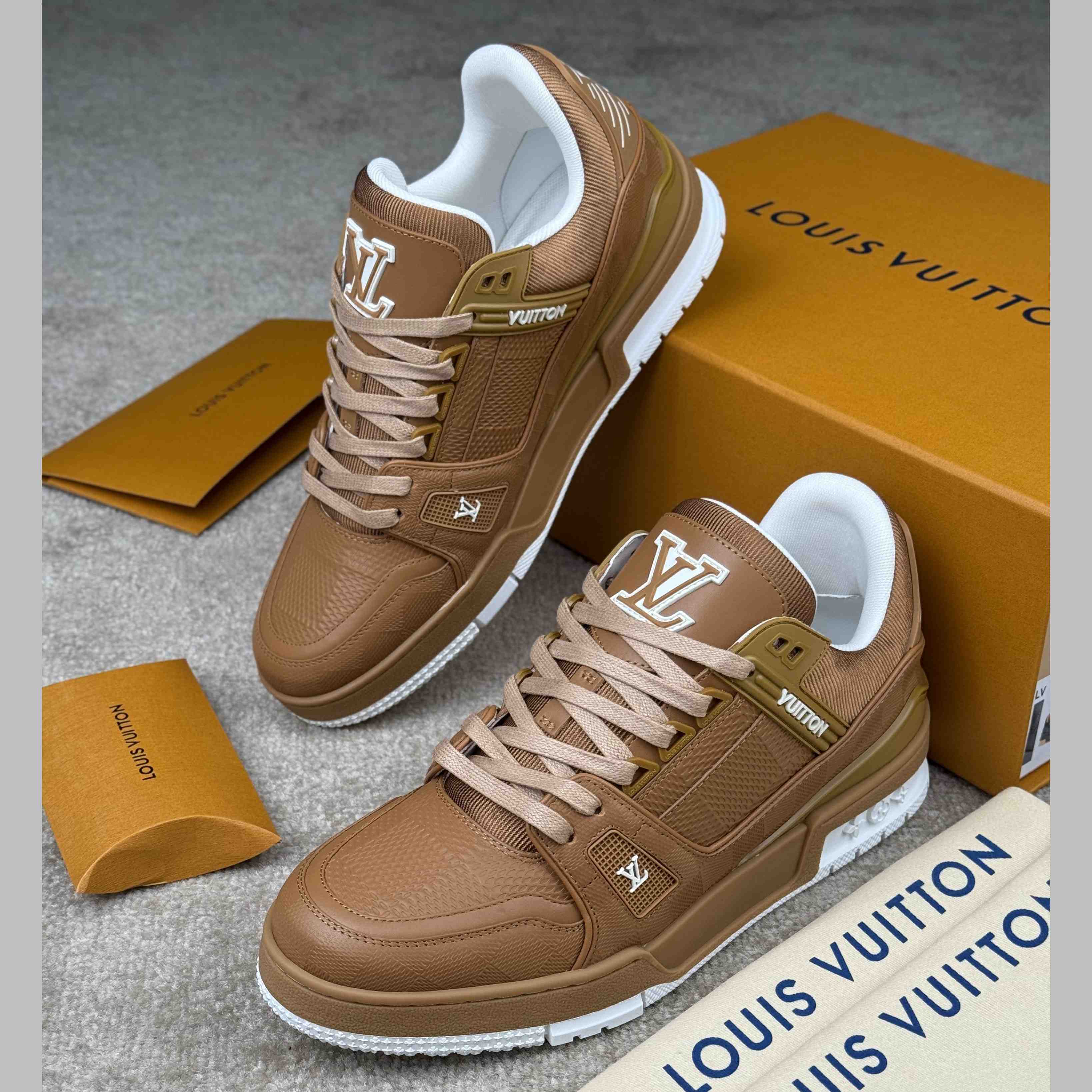 Louis Vuitton LV Trainer Sneaker   1AHTTO - FashionPlug
