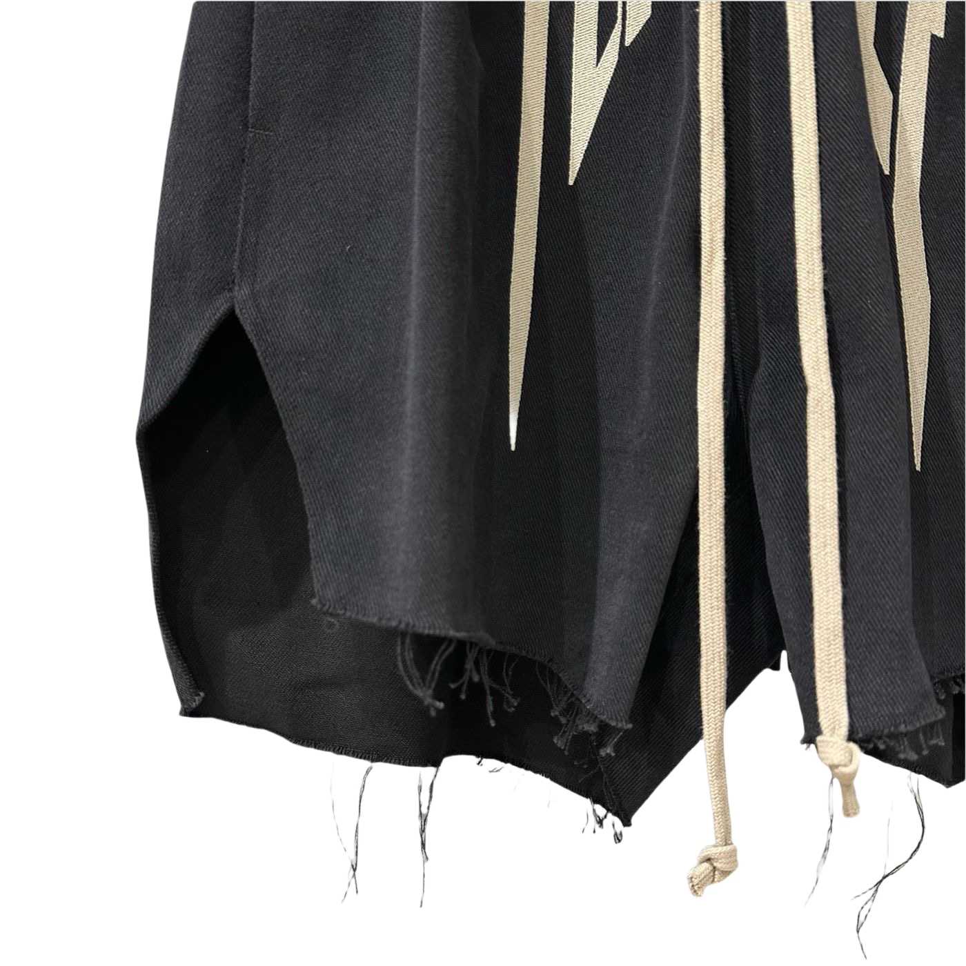 Rick Owens Embroidered Shorts - FashionPlug