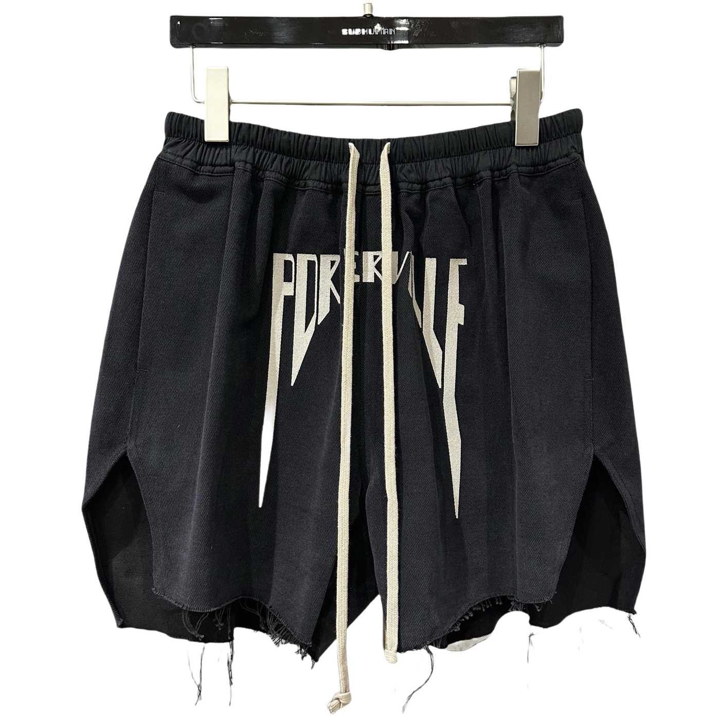 Rick Owens Embroidered Shorts - FashionPlug