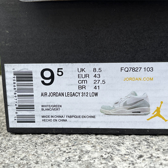 Jordan Legacy 312 Low   FQ7827-103 - FashionPlug