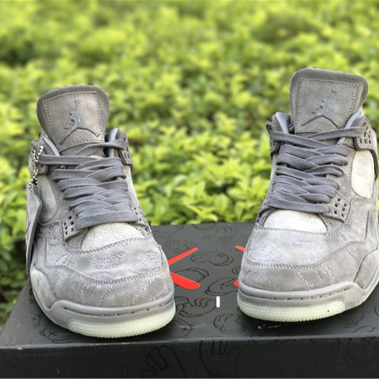 KAWS x Air Jordan 4 “Cool Grey”      - FashionPlug