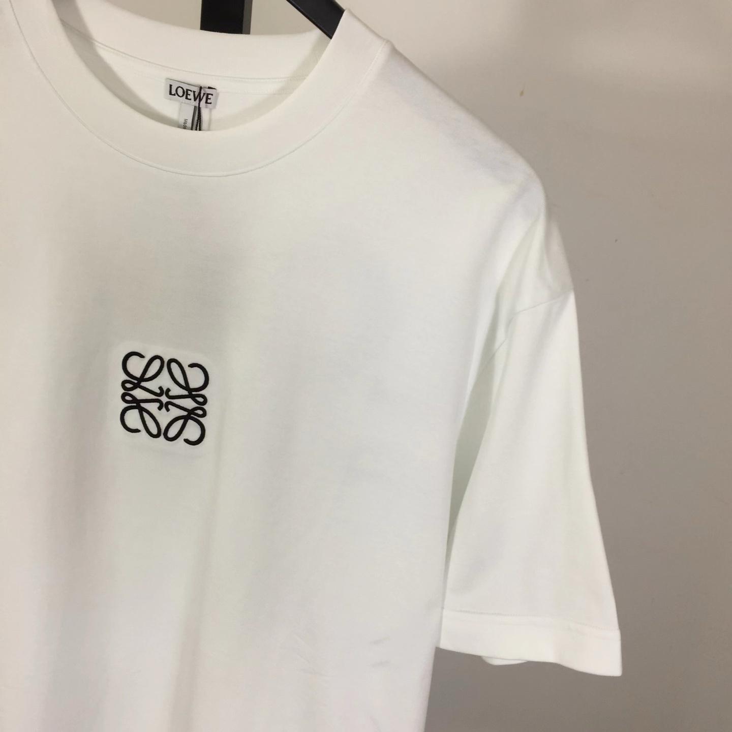 Loewe Loose Fit T-shirt In Cotton - FashionPlug