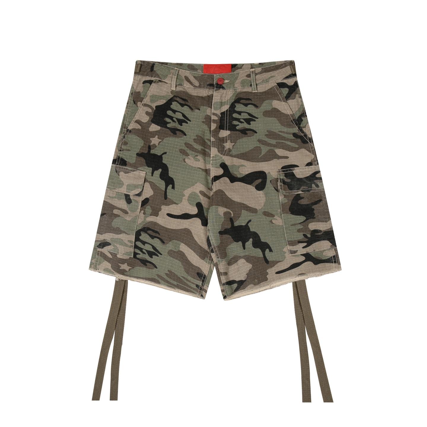 Hellstar Cargo Shorts Camo  - FashionPlug