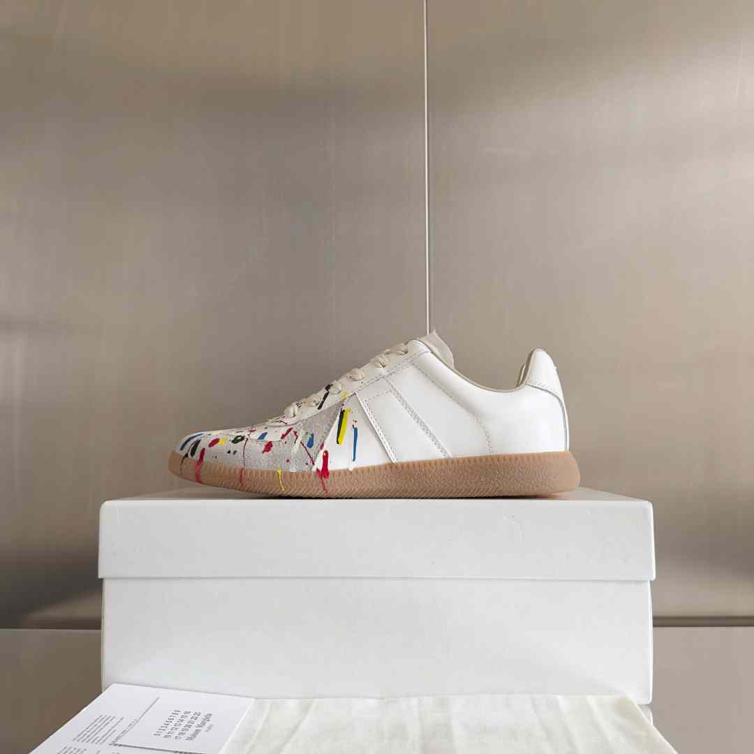 Maison Margiela Replica 'Paint Splatter - White' - FashionPlug
