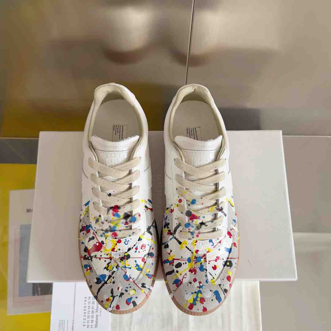 Maison Margiela Replica 'Paint Splatter - White' - FashionPlug