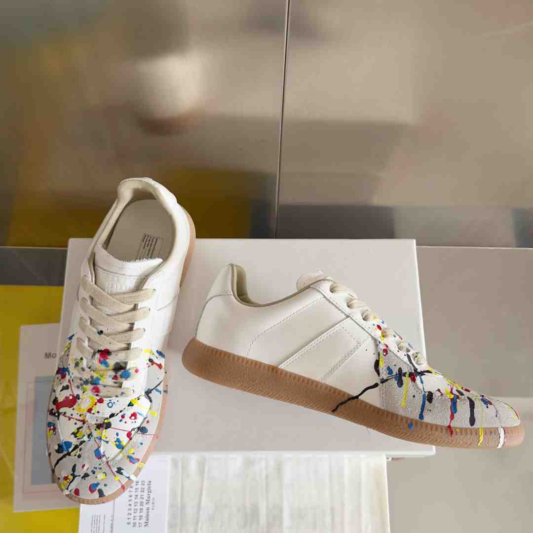 Maison Margiela Replica 'Paint Splatter - White' - FashionPlug