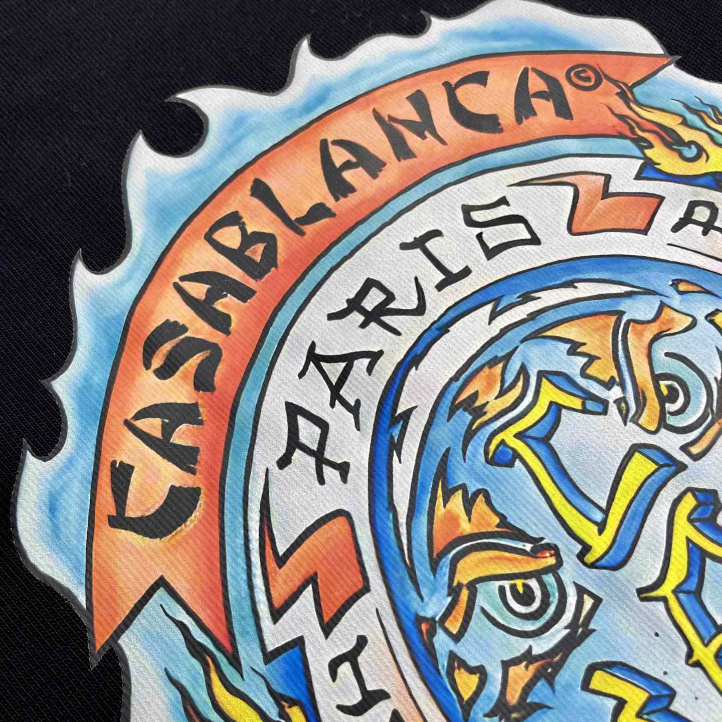 Casablanca Casa Way Skate Printed T-shirt   C984 - FashionPlug