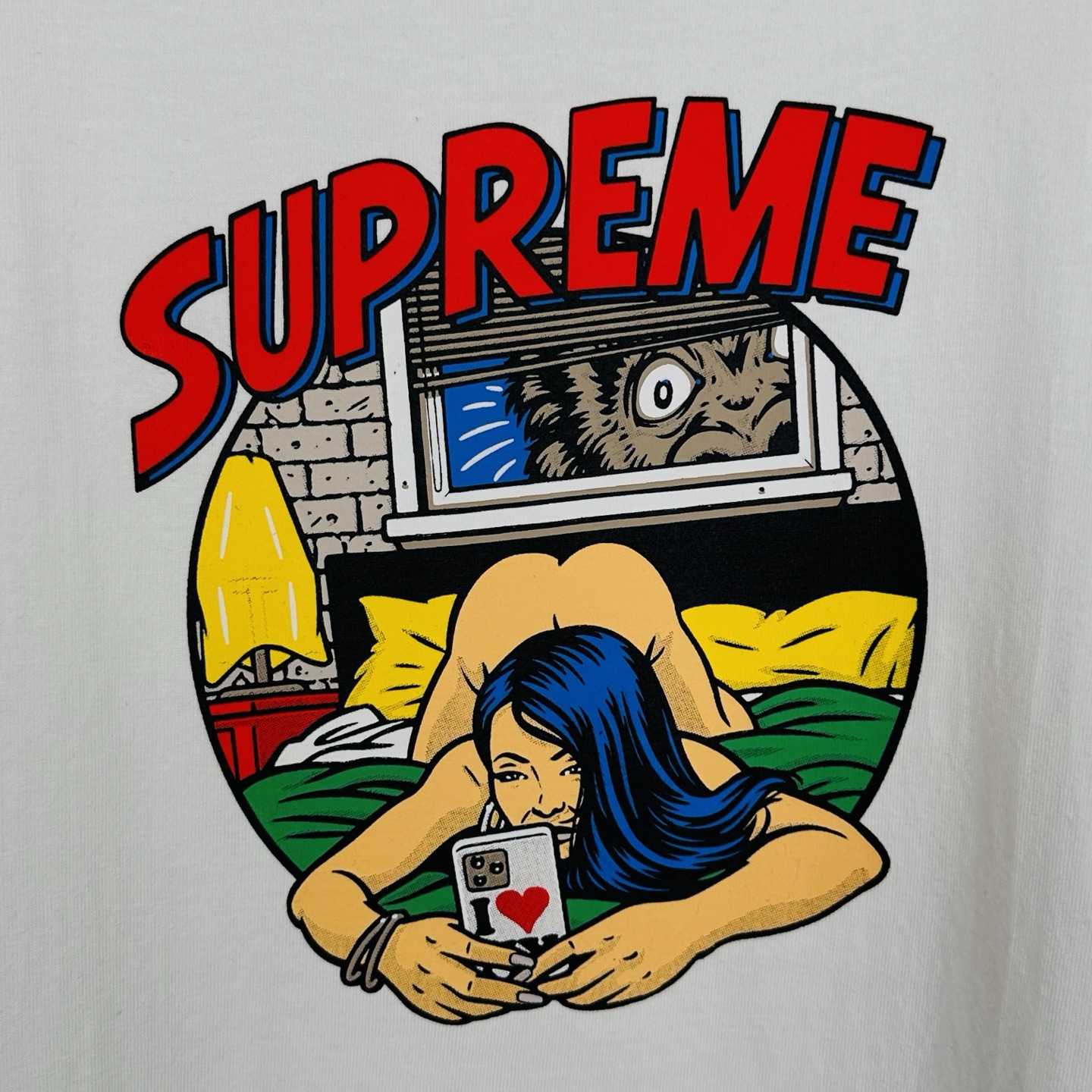 Supreme Bedroom Tee 'White' - FashionPlug
