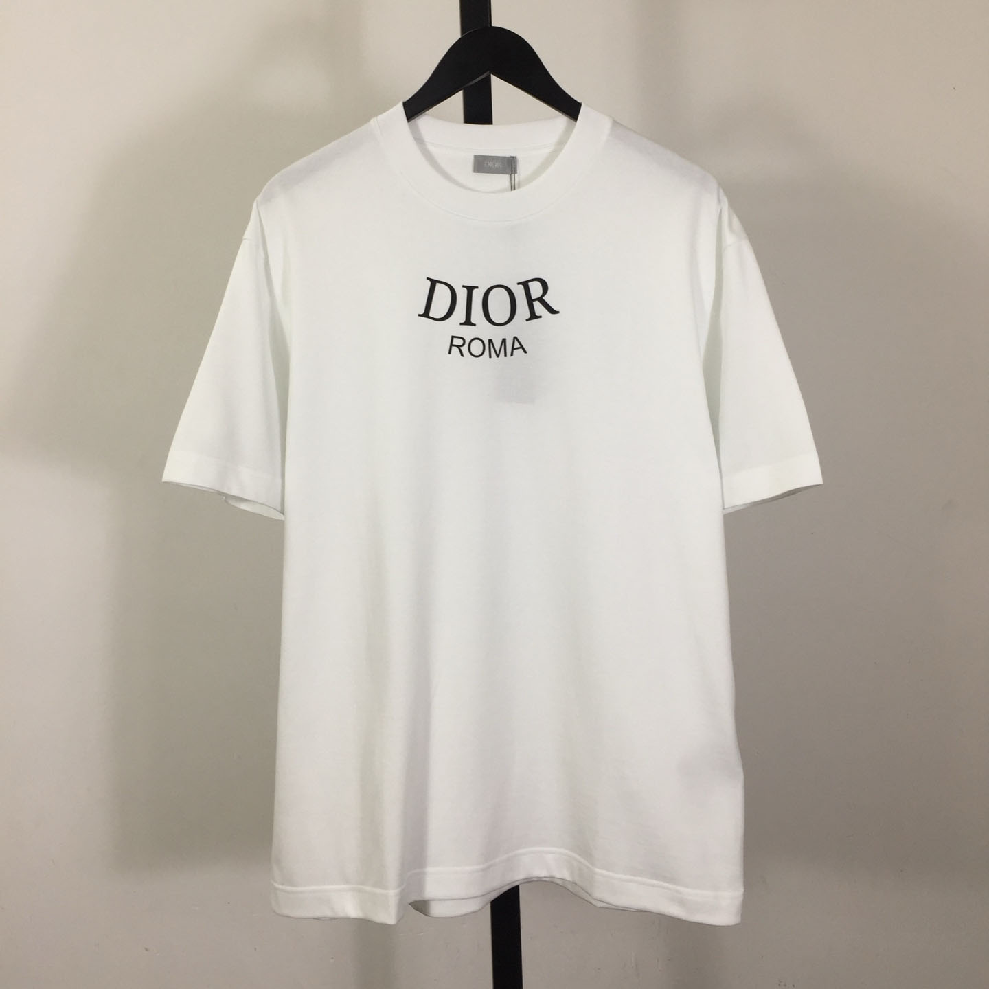 Dior Logo Cotton T-Shirt  - FashionPlug