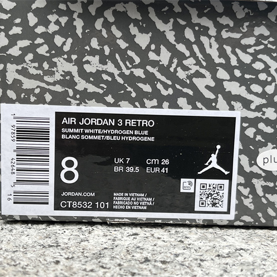 Air Jordan 3 “Lucky Shorts”    CT8532-101 - FashionPlug