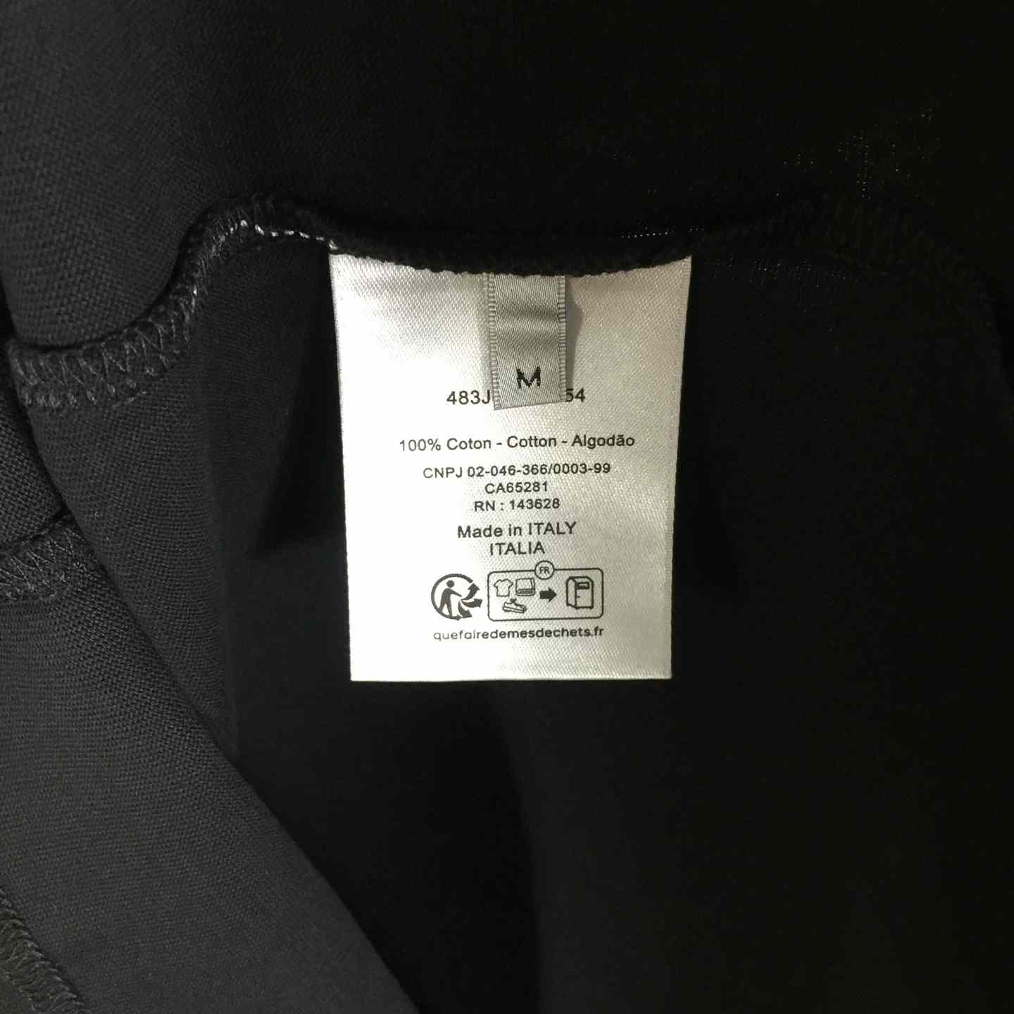 Dior Logo Cotton T-Shirt  - FashionPlug